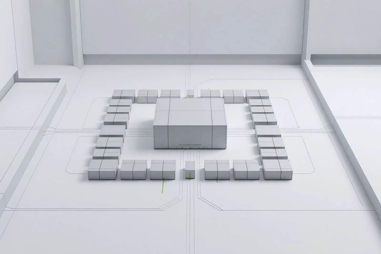 長期的に保守しやすいシステム基盤のイメージ