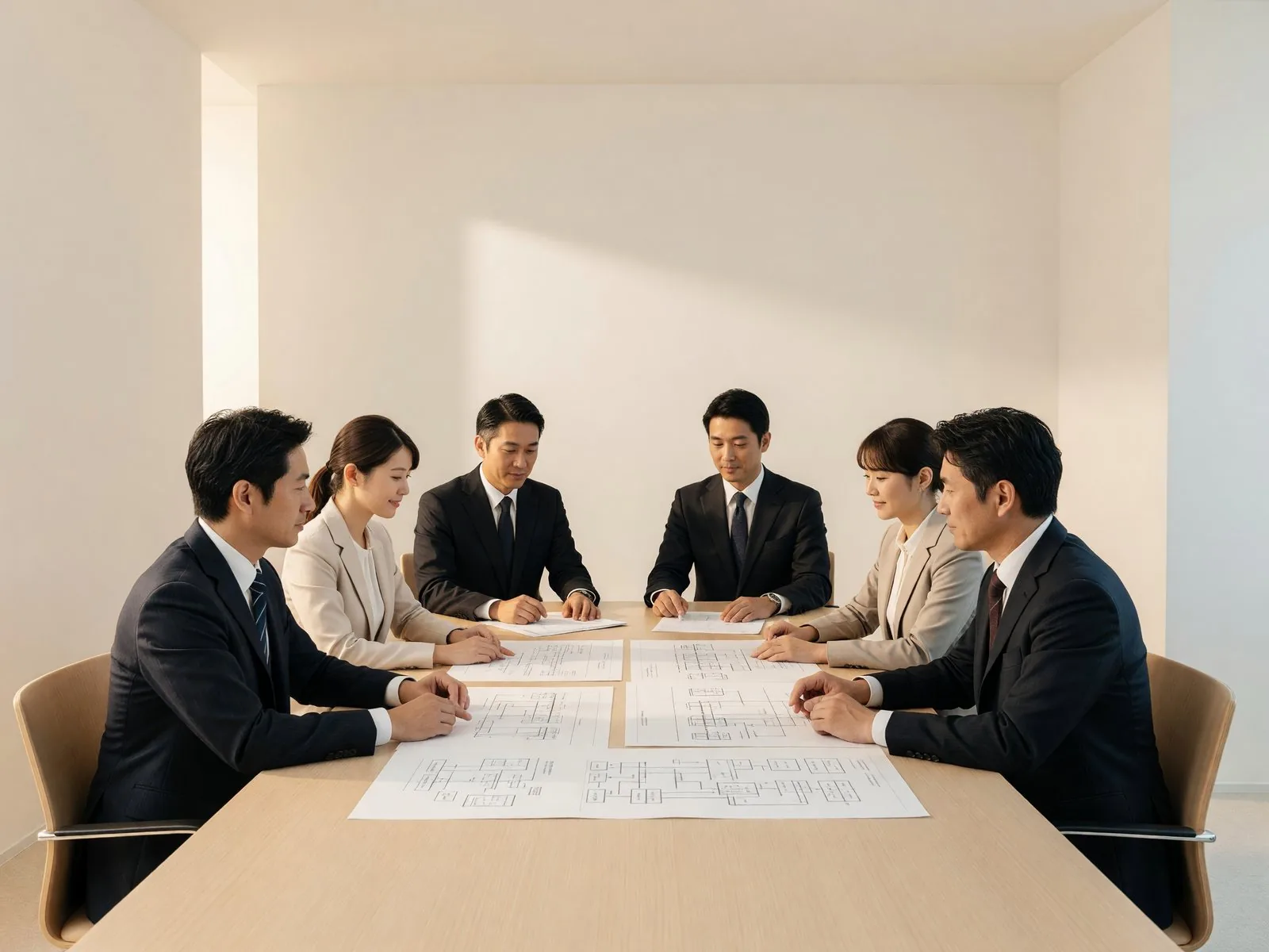 企業システム統合を検討する担当者のイメージ